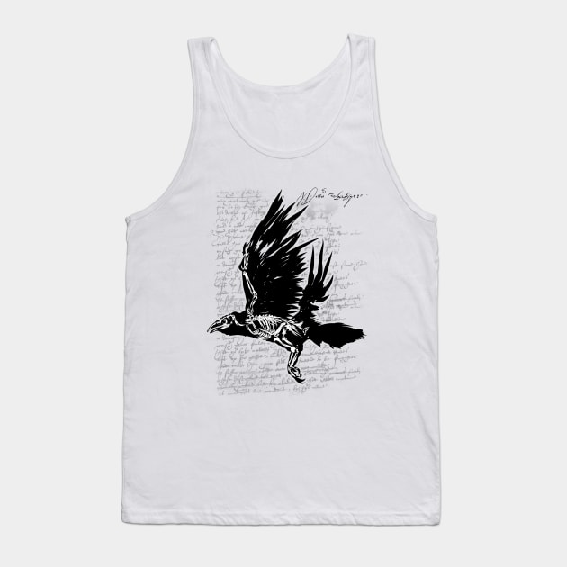 Shakespeare crow Tank Top by Kelimok